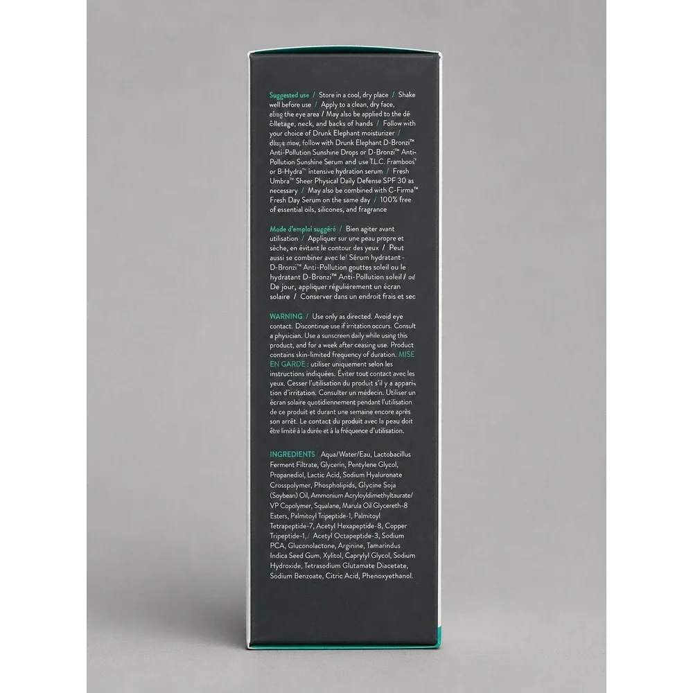 Drunk Elephant Protini Powerpeptide Resurf Serum 10% Lactic Acid 30ml 1fl oz NEW